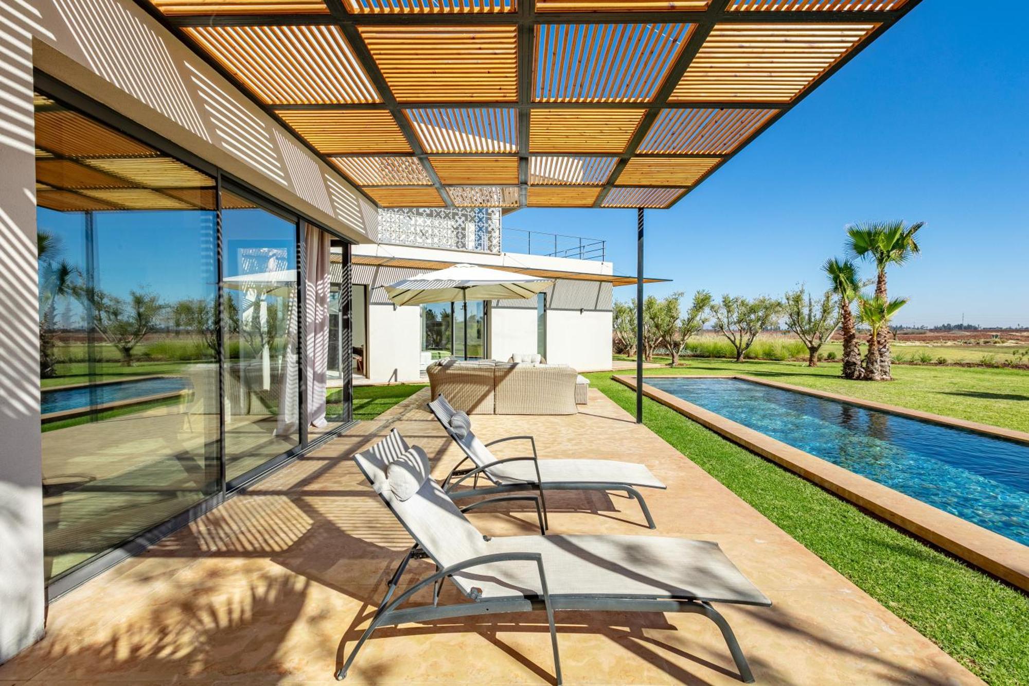 Amelkis, Villa Luxe Front Golf Маракеш Екстериор снимка